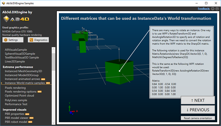 Instancing matrices guide